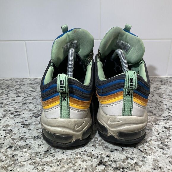 Nike Mens Air Max 97 CZ7868-300 Blue Casual Shoes Sneakers Size 10 - Picture 4 of 8